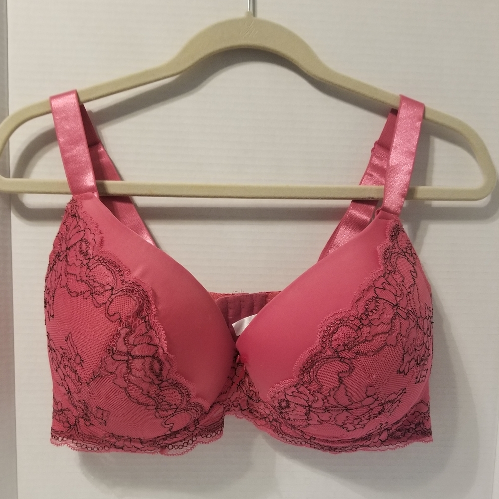 Sofra mauve underwire bra 44DD